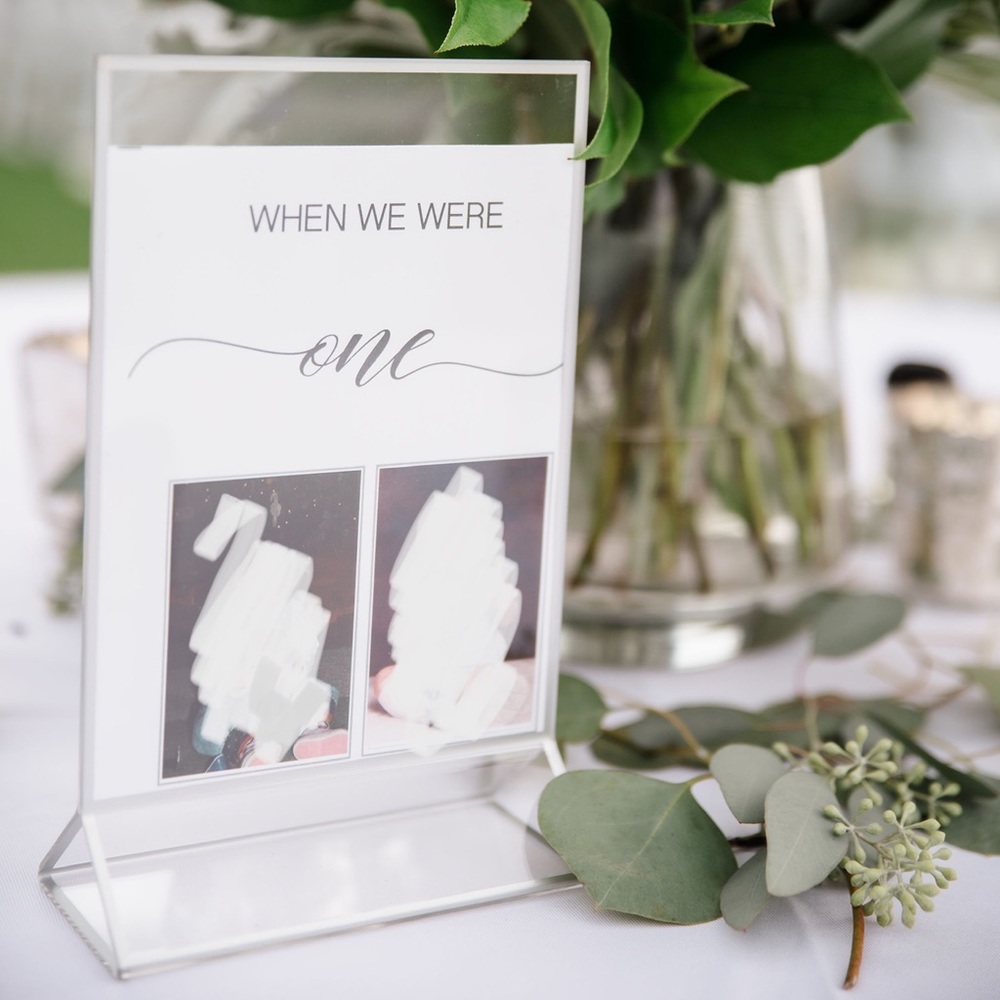 5x7 double-sided scratch-resistant acrylic frames
